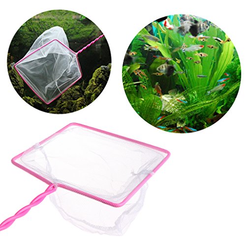 Fishing Tank Net Plastic Soft Square Mesh Fish Shrimp Capture for Aquarium Tools