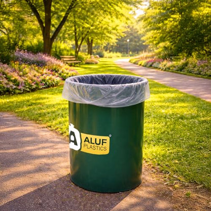 Ultrasac 55 Gallon Clear Plastic Drum Liners 4 MIL - 38" x 63" - For Contractor, Industrial, Construction, & Municipal (Pack of 50)