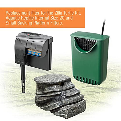 Zilla Replacement Filter Cartridges Medium, 3 Count (Pack of 2) - size: Medium (Pack of 2)