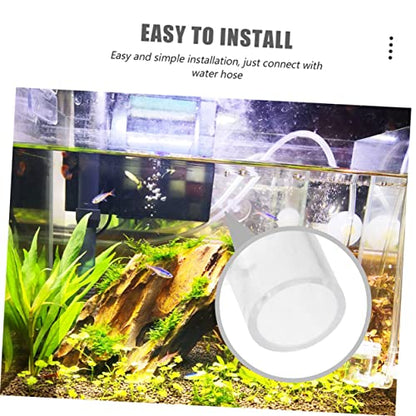 Mikikit 16pcs Elbow Aquarium Connectors Pipe Fittings for Water Hose for Fish Tank and Liquid Transport