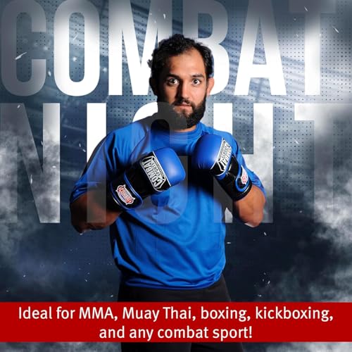Combat Sports Max Strike MMA Training Gloves, Open Palm Fingerless Gloves for MMA, Muay Thai, and Kickboxing (White, Extra Large)