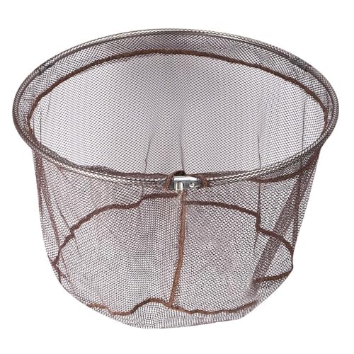 Outdoor Fishing Net Portable Quick Dry Landing Net Foldable Dip Net Replacement for Fishing Gear Tools(40cm)