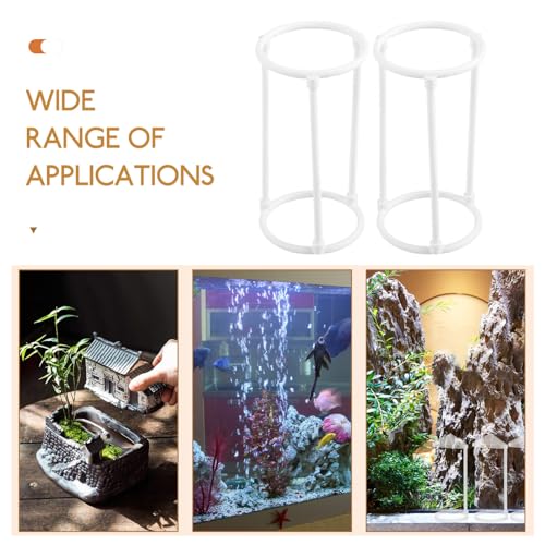 Uonlytech 8pcs Portable Splash Guards for Humidifier -Splash Design for Rockery Fish Tank Use Easy Installation Meets Various Needs