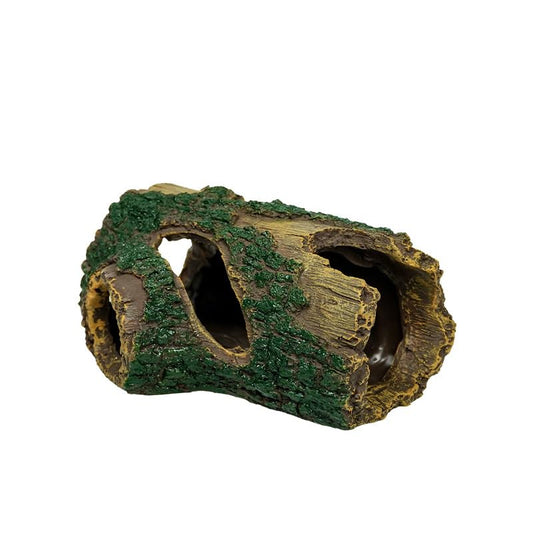 1PC Fish Tank Decoration Landscaping Aquarium Scenery Resin Crafts Decoration Wooden Barrel Wood Tree Debris Escape Bucket Spider Scorpion Lizard Shelter Decoration Reptile