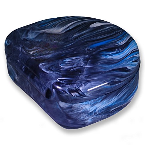 QUIST (TM) FarOut - Orthodontic Retainer Case (Color - Blue Steel) - color: Blue Steel