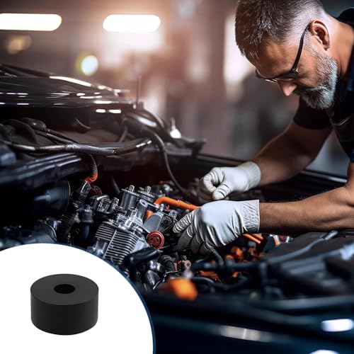 8 PCS Multi Purpose Rubber Spacer, 1-1/5" OD x 3/8" ID x 3/5" Thickness Rubber Washers for Screws, Anti Vibration Pads for Bolts, Car, Boat, Home (30 * 10 * 15mm) - size: 1-1/5" OD x 3/8" ID x 3/5" Thickness