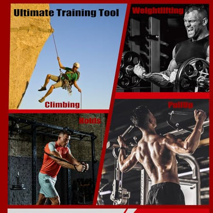 Iron Pinch Block Grip Strength Set with Loading Pin Workout Rock Climbing Power Finger Forearm Hand Strength Training Strengthener Equipment for Home Gym