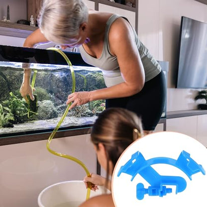 M METERXITY 6-Pack Aquarium Water Pipe Clamp, ABS Plastic Adjustable Aquarium Tube Holder Fish Tank Hose Holder Fixed Clamp Fixing Clip for 12-16mm Hoses Aquarium Equipment Accessories