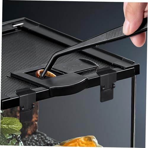 6Pcs Terrarium Screen Cover Clips Reptile Box Latch Tortoise Tank Reptile Tank Latch Turtle Buckle for Aquariums Glass s Fish Breading Box