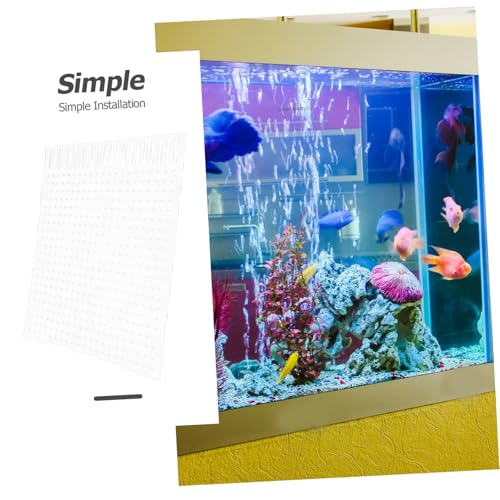 Toddmomy Fish Tank Dividing Net Acrylic Isolation Board Aquarium Accessory Easy Install/Remove Fish Tank Supplies
