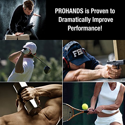 Prohands PRO Hand Exerciser, Finger Exerciser (Hand Grip Strengthener), Spring-Loaded, Finger-Piston System, Isolate and Exercise Each Finger - color: Black - Pro, size: 9 lb (Heavy Tension)