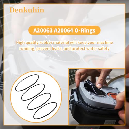 A20063 A20064 O Ring for Fluval 304 305 306 307 404 405 406 407 Canister Filter Motor Head Lid Seal Ring (4/Pack)