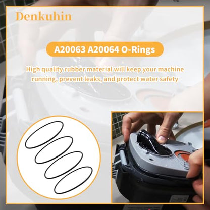 A20063 A20064 O Ring for Fluval 304 305 306 307 404 405 406 407 Canister Filter Motor Head Lid Seal Ring (4/Pack)