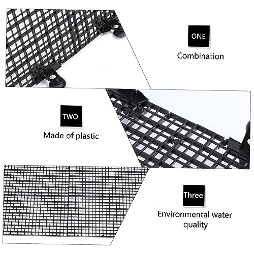 Levemolo 2sets Aquarium Divider Set Divider Tray for Fish Tank Separation Includes Panels Cups for Breeding and Isolation