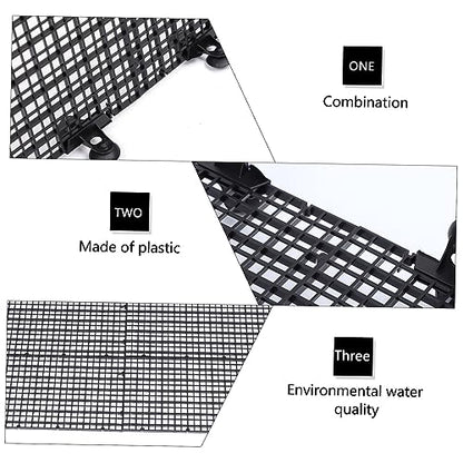 Levemolo 2sets Aquarium Divider Set Divider Tray for Fish Tank Separation Includes Panels Cups for Breeding and Isolation