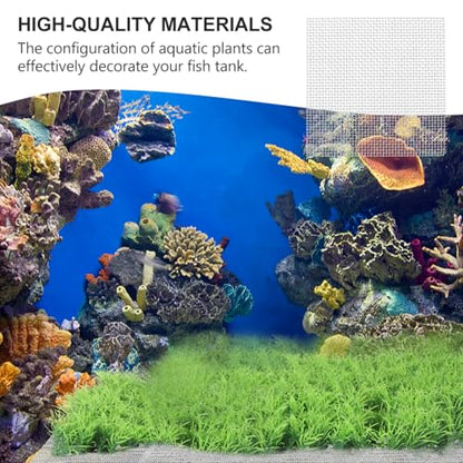 balacoo 10pcs Aquarium Mesh Screen Stainless Steel Wire Mesh Pad Fish Tank Plants Moss Net for Aquatic Plants Decor