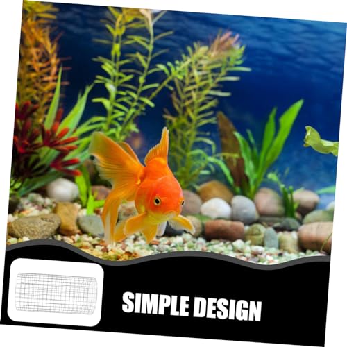 Fish Tank Spawning Cone Grid Iron Isolation Net for Breeding Angelfish Discus Fry Hatching Protective Aquarium Ornament Rust Resistant Mesh