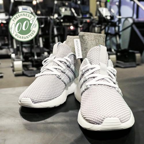 Moso Natural Shoe Deodorizer Inserts, Charcoal Odor Absorber for Shoes, Gym Bag & Boot Deodorizer, Unscented Shoe Odor Elimination, Air Purifying Bags, Lasts 2 Years (2 Bags) - style: 1 Pack (2 Bags)