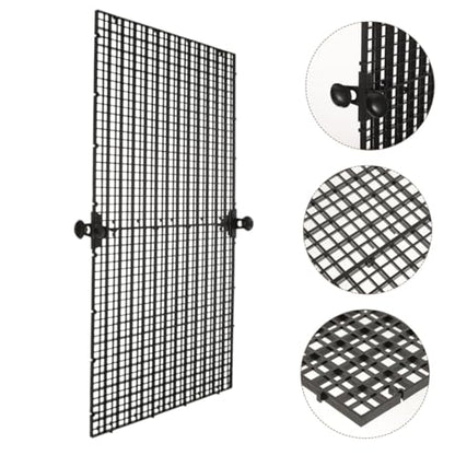 Toyvian 1set Fish Tank Divider for Betta Fish Isolation Board Cups and Reusable Aquarium Escape Prevention Supplies Design for Breeding and Separation