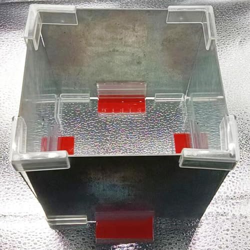 ZYAMY 16PCS Transparent L-Shaped Glass Clips Inner Diameter 4mm 90-Degree Glass Panel Connectors for Borderless Aquarium Display Cabinets Dining Table Screens Fish Tank Corner Protectors