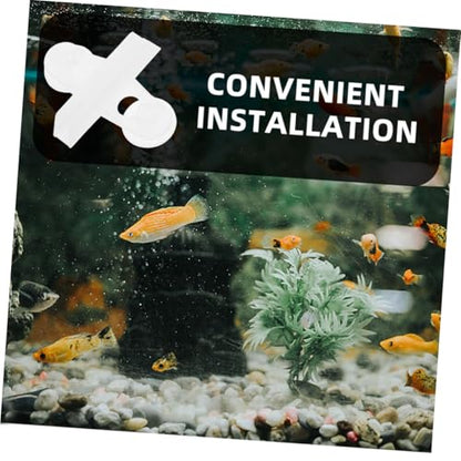 20pcs Aquarium Cup Clips for Fish Tank Dividers Clips for Aquatic Plants and Decorations Easy to Install and Secure Holders for Setup