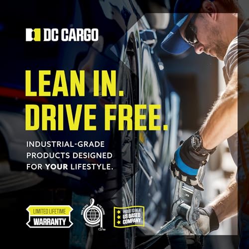 DC Cargo - E Track J Hooks (2" - 10 Pack) - Vertical E Track Accessories - Hanging Hooks for Your ETrack Rail System - Use in Enclosed Trailers, Box Trucks, Vans, Garage, Workshop & Warehouse - size: 2 Inch - 10 Pack