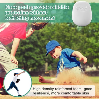 HooLing 4 Pcs Football Knee Pads, Ultra Light Skill Positions,Youth - size: Youth