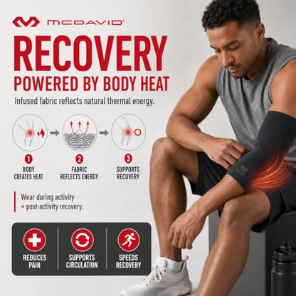 McDavid Infused Therapy Buttersoft Elbow Sleeve - size: Large