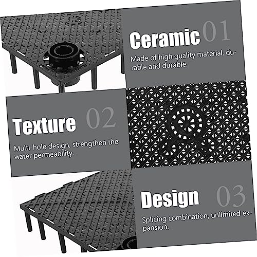 COLLBATH 12pcs Aquarium Bottom Plates Separation Board for Dividing Easy to Install Material for Fish Tank Isolation