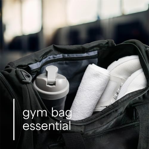 S&T INC. Microfiber Gym Towels, 6 Pack, 16" x 27" - color: White