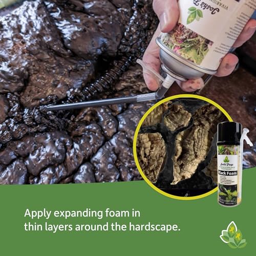 Josh's Frogs Vivarium & Pond Build Foam Sealant - Black (12 oz.)