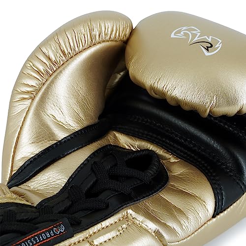 RIVAL Boxing RS1 2.0 Ultra Pro Sparring Gloves, Lace-up Closure - Super-Resistant Microfiber, Soft Inner Lining, and High-Density Padding