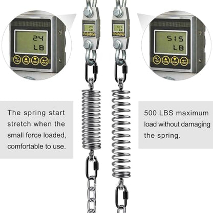 SELEWARE Boxing Punching Bag Hanger, Heavy Bag Bracket - color: Heavy Bag Spring with Open Swivel