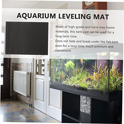 COLLBATH Thickened Fish Tank Mat Non- Bottom Pad for Aquariums Water Absorbent and Shock-Absorbing Cushion Base for Fish Tanks and Reptile Terrariums