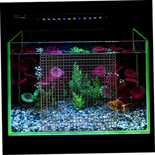 Abaodam 1Set Fish Tank Divider Plates Aquarium Isolation Nets with Suction Cups Panels for Fish Tank Partitioning and Filtration