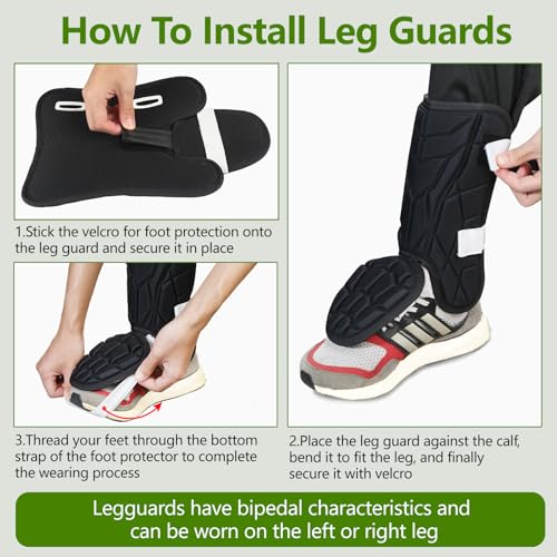 Baseball + Softball Leg Guard, Impact Resistant Batter's Leg Guards, Adult and Youth Shin & Foot Shield with Elastic Straps, Suitable for Both Left and Right Feet, Detachable Leg & Foot - size: Youth-7.48IN