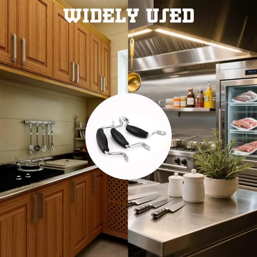 6pcs Stainless Glass Pot Lid Handle, for Cookware Pan Lid Holding Cookware Replacement Handle High-Temperature Resistant