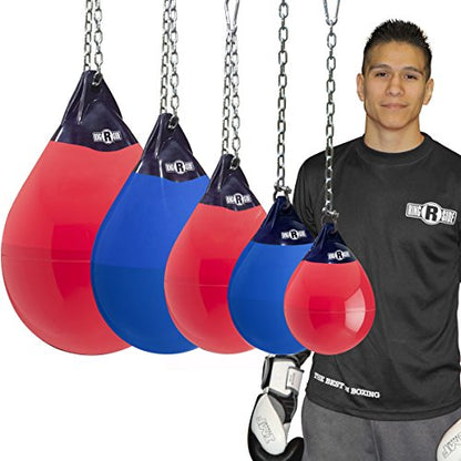 Ringside Tsunami Water Heavy Bag - color: RED, size: 180 LB