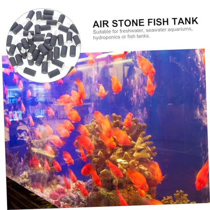 UPKOCH 50Pcs Aquarium Air Stones Oxygen Diffuser for Fish Tank Optimal Bubble Release for Hydroponics Freshwater Saltwater Environments Durable Aeration Accessory