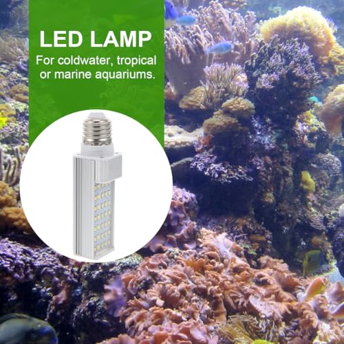 E27 Led Lamp for Aquarium Fish Tank Corn Light for Tropical Plant Growth Fits Fish Pod and Box Aquarium Lighting