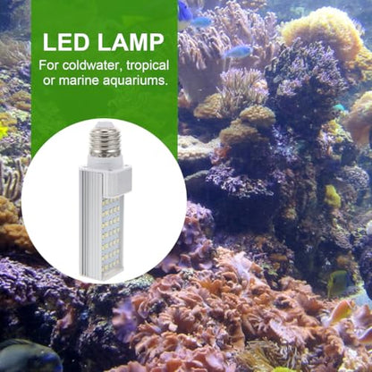 E27 Led Lamp for Aquarium Fish Tank Corn Light for Tropical Plant Growth Fits Fish Pod and Box Aquarium Lighting