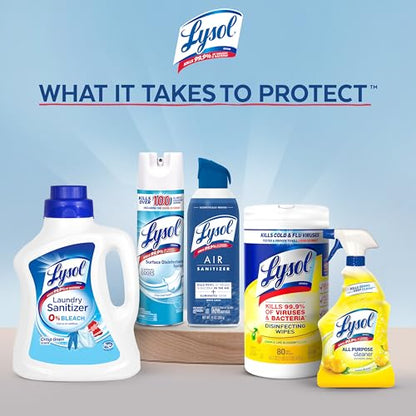 Lysol Air Sanitizer with Bacterial Odor Eliminator for Home & Office, Air Freshener Alternative, Simple Fresh Scent, 10 oz (Pack of 3) - size: 10 Ounce (Pack of 3)