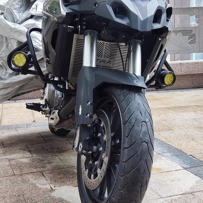FOR TRK502 TRK502X trk502 trk502x 2024 2023 accessories protective net water tank protection net motorcycle water tank net radiator guard net TRK502 TRK502X water tank protection net (silver)