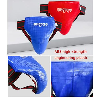 Karate Boxing Martial Arts Kickboxing Training Taekwondo Sparring Body Chest Protector Set - color: Only Chest Blue, size: Medium