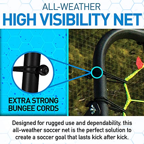 Franklin Sports Soccer Rebounder - style: 6' x 4' - Black
