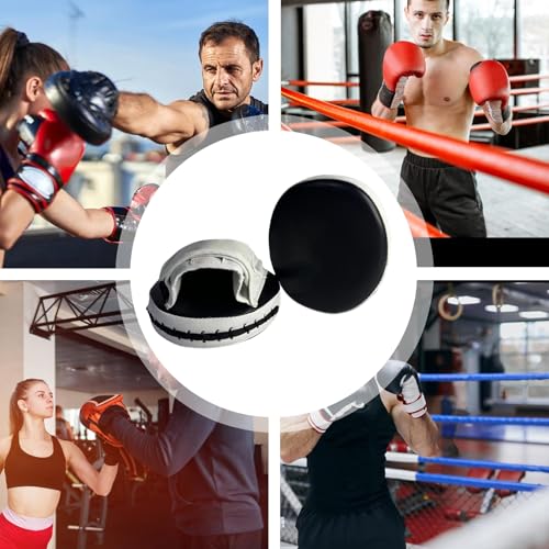 Boxing Mitts Martial Art Karate Strike Shield - color: Black