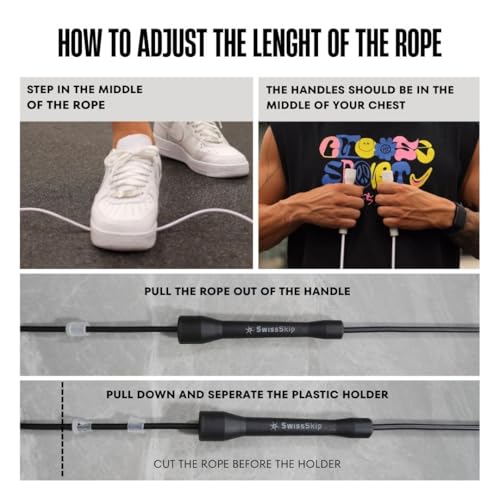 Speed Jump Rope by Dayan Kolev, 5mm PVC Skipping Rope, Great for Beginners and Advanced Athlets, Designed for Fitness, Cardio, Boxing & CrossFit, Adjustable length with Unbreakable Handles - color: Orange