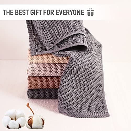 4Pack Cotton Waffle Pattern Gym Towel,Sports Towel - size: 4Pcs-4Colors