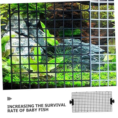 1set Aquarium Divider for Betta Fish Tank Isolation Board Cups for Separating Fish Species and Enhancing Aquatic Ecosystem