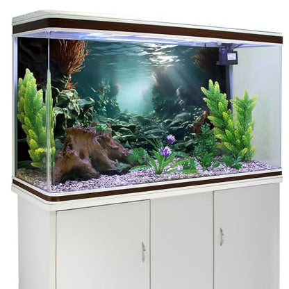 AWERT 36x24 inches Polyester Ocean Floor Aquarium Background Undersea Stone Aquarium Background Underwater Fish Tank Background - size: 36x24in/90x60cm